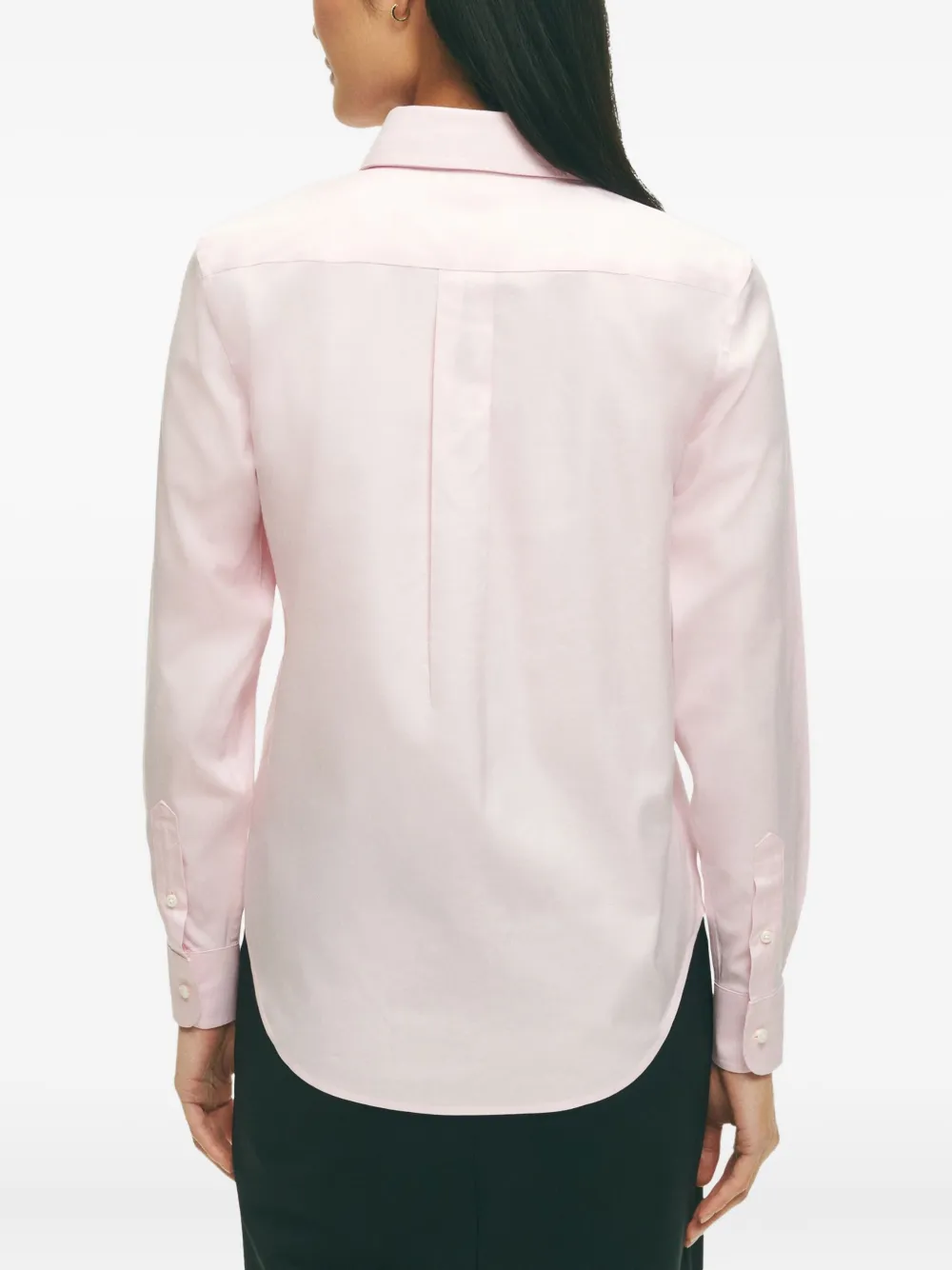 Brooks Brothers Oxford geweven blouse - Roze
