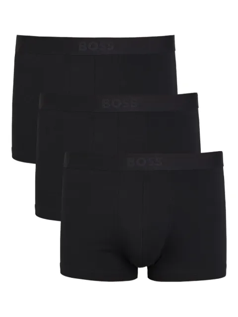 BOSS lot de trois slips à bande logo