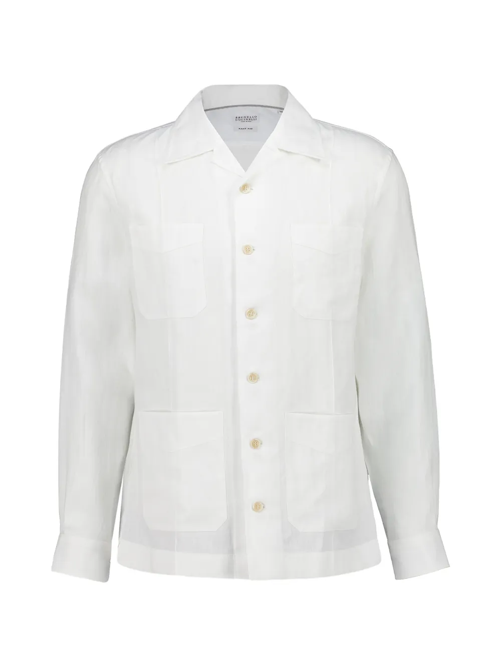 Brunello Cucinelli long-sleeve shirt - Bianco