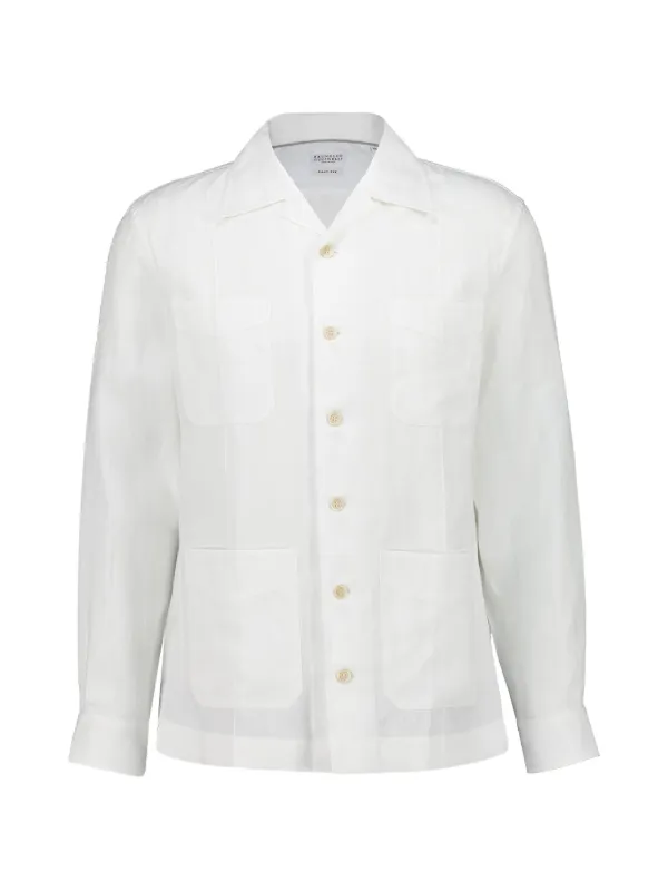 Brunello Cucinelli long-sleeve Shirt | White | FARFETCH