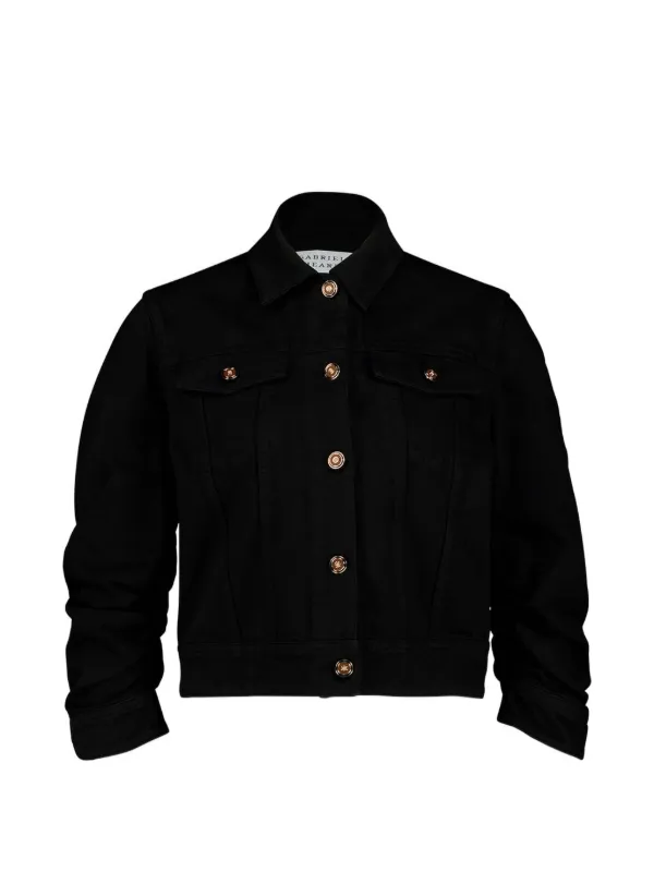 Gabriela Hearst Adira Denim Jacket in Black