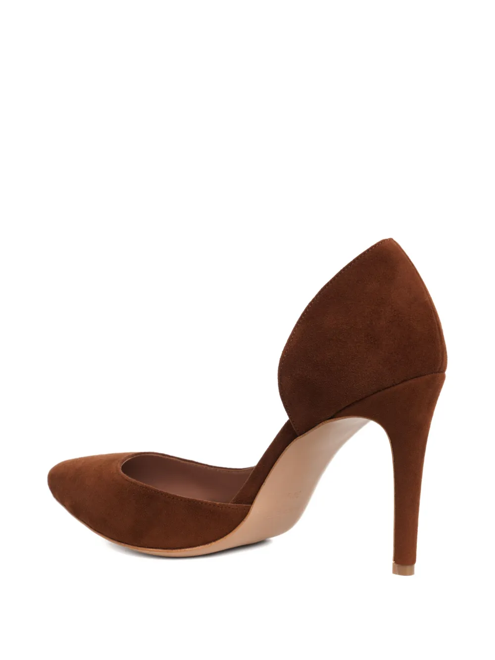 Ginissima Samantha Suede Pumps In Brown