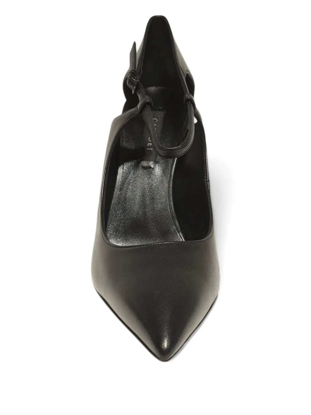 Casadei 100mm Samurai Julia stiletto pumps met T-bandje Zwart