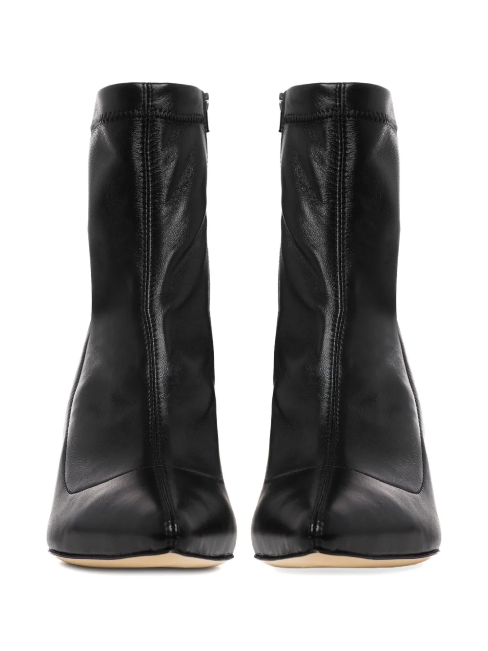 Ginissima Mia Pointed-toe Ankle Boots In Black