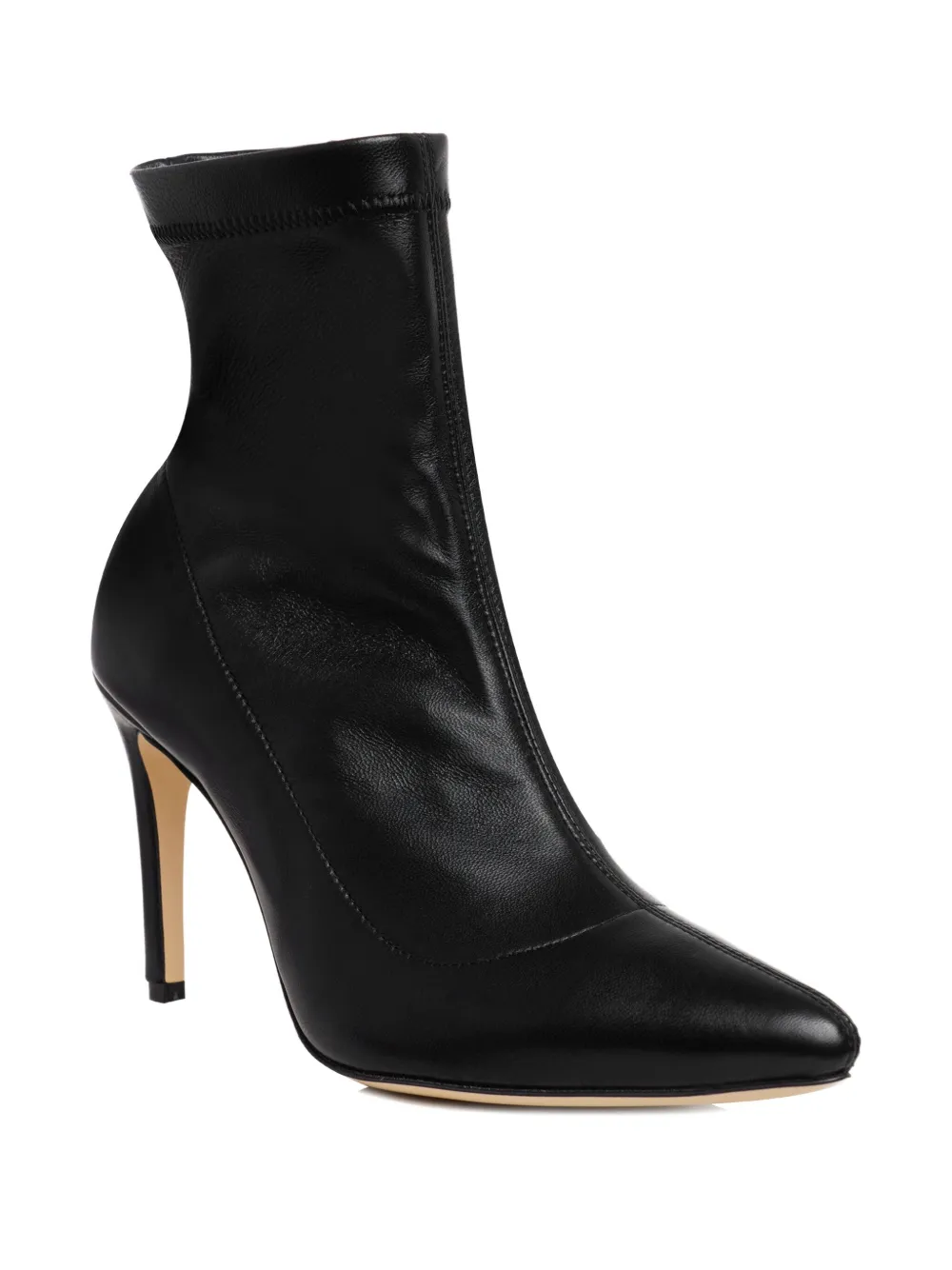 Ginissima Mia Pointed-toe Ankle Boots In Black