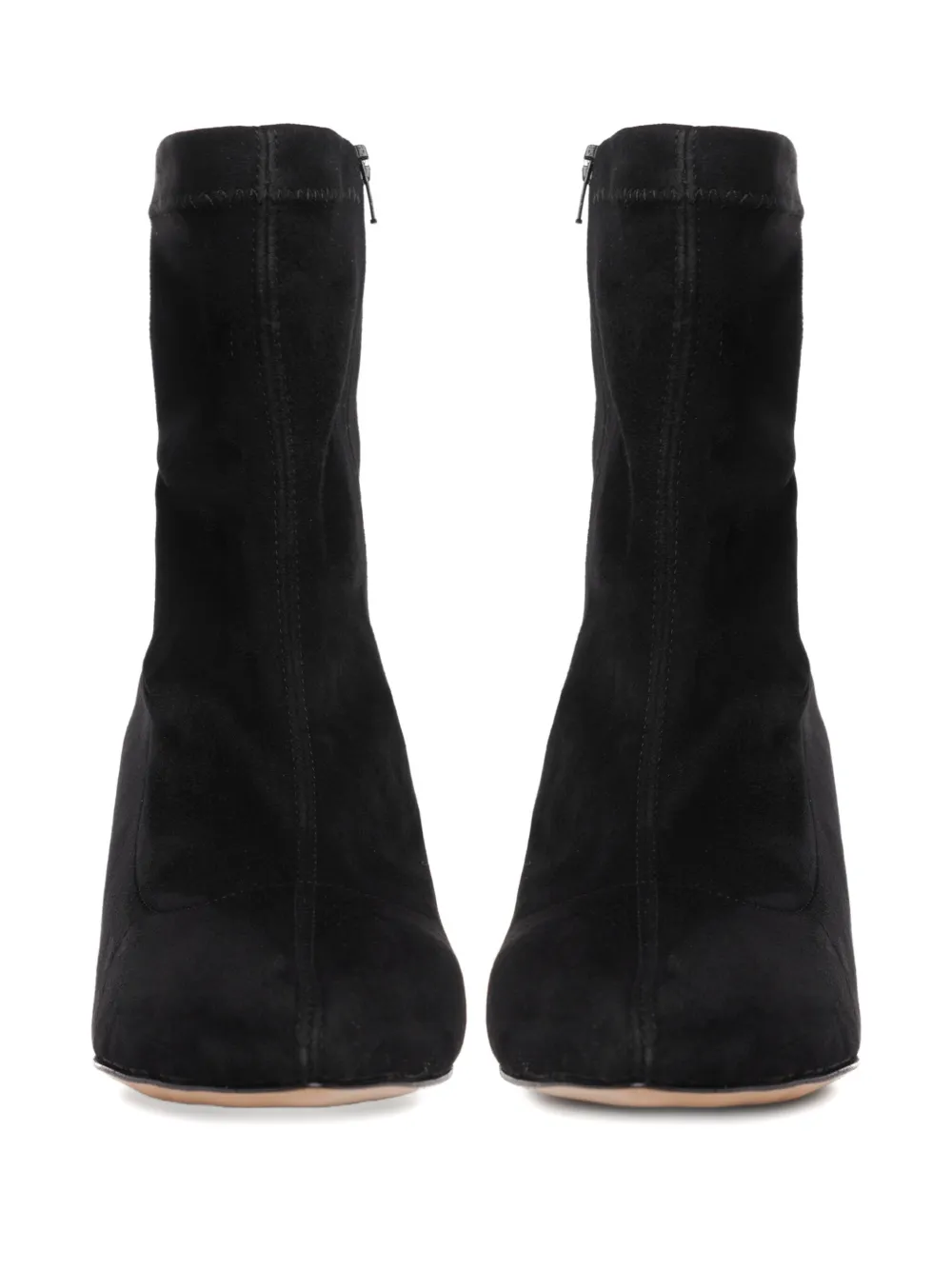 Ginissima Mia Pointed-toe Ankle Boots In Black