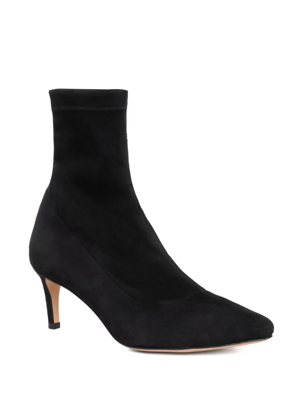 Ginissima Mia Pointed-toe Ankle Boots In Black
