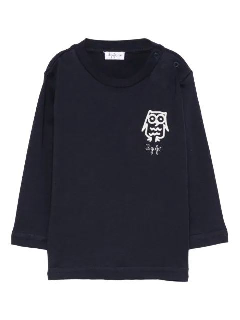 Il Gufo long-sleeve owl T-shirt