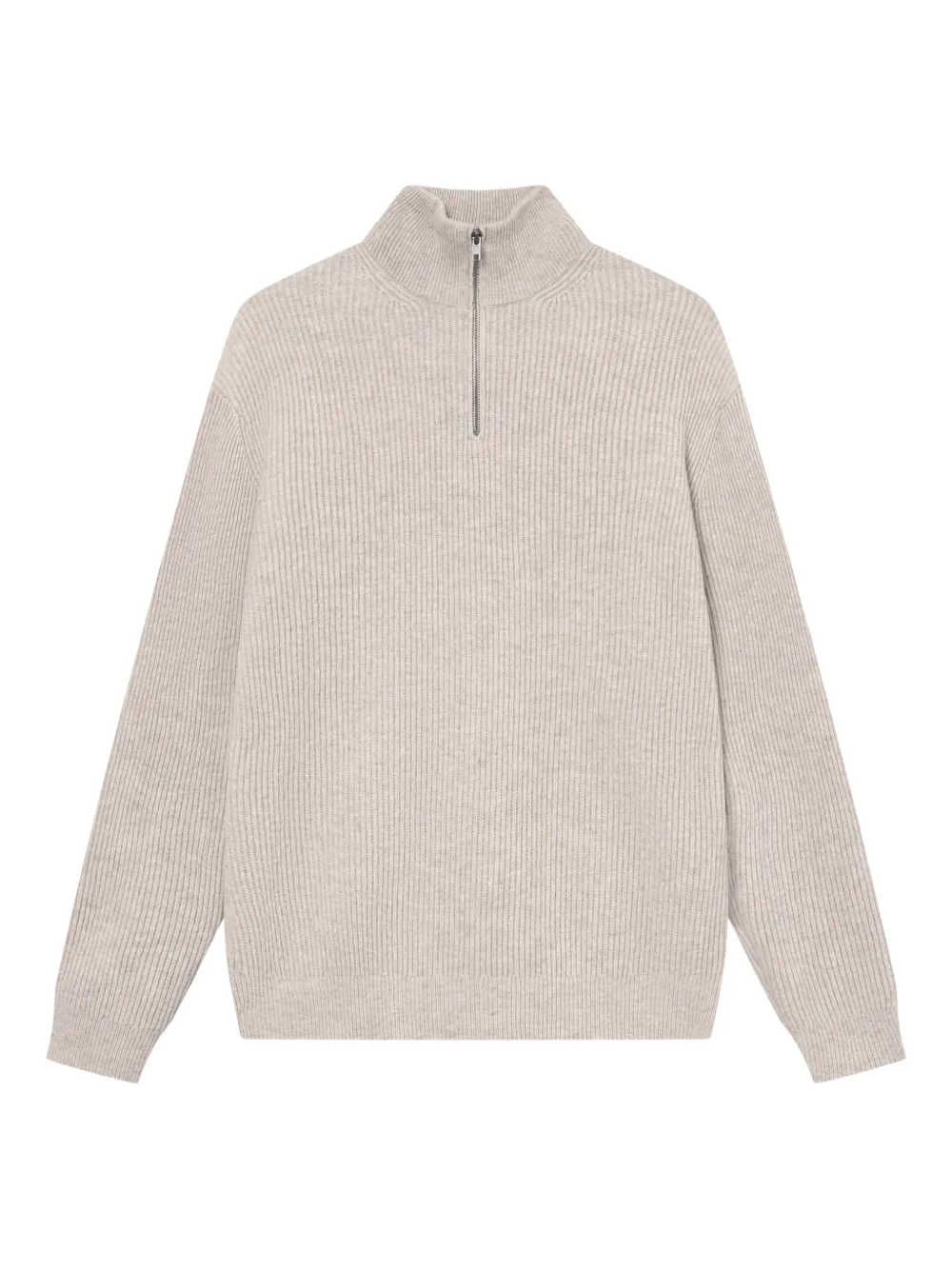 Les Deux Eduard half-zip sweater | Neutrals | Image 1