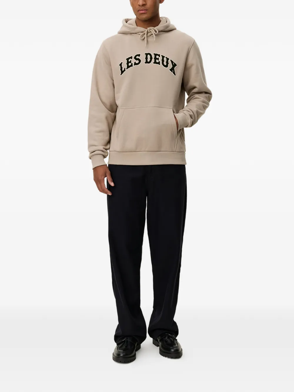 Les Deux Brady logo-print hoodie | Hoodies | Image 2