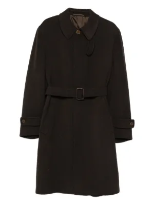 Tagliatore ベルテッド コート | ブラウン | FARFETCH JP
