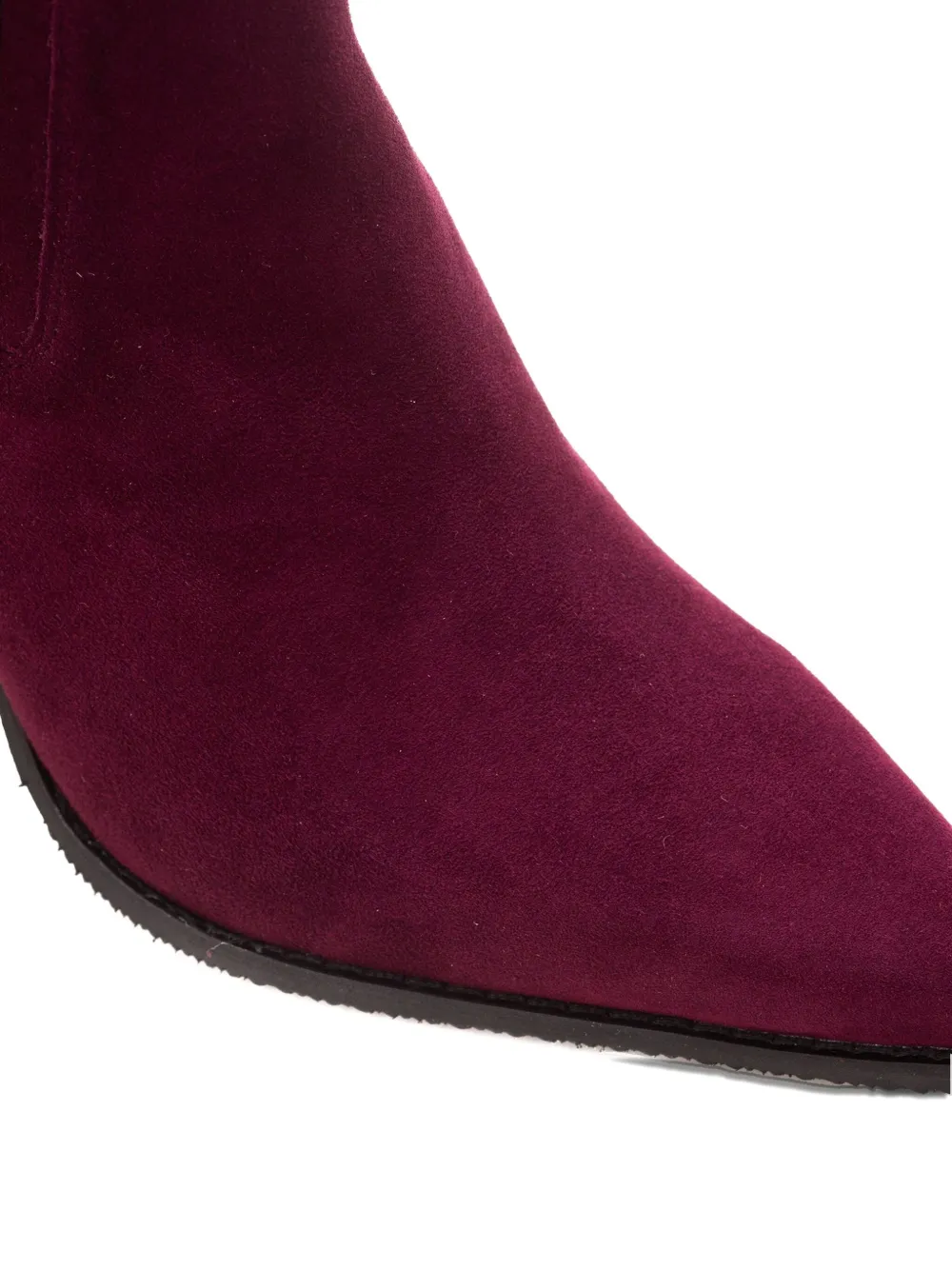 Ginissima 90mm Emily Ankle Boots In Burgundy