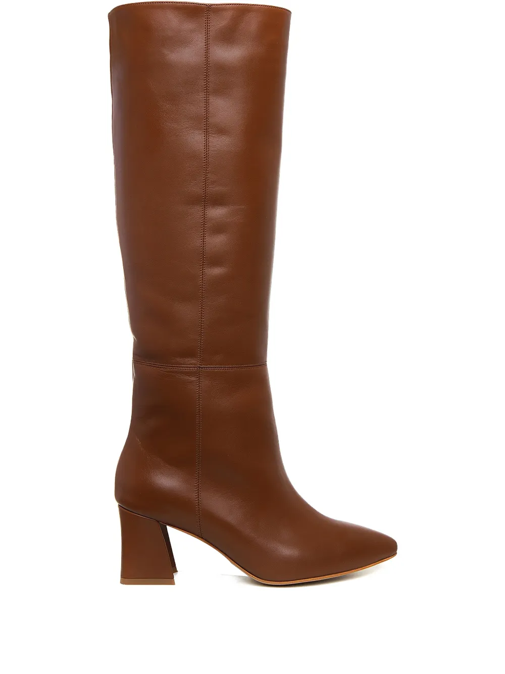 GINISSIMA 65mm Milla pointed-toe boots | Brown | Image 1