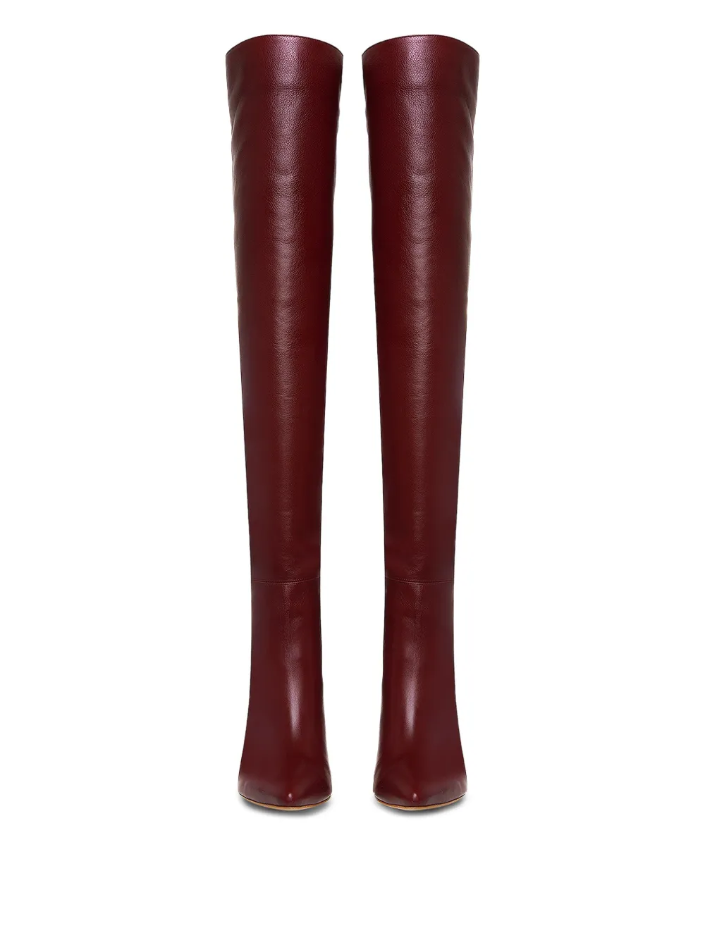 Ginissima 95mm Milana Thigh-high Boots - Red 