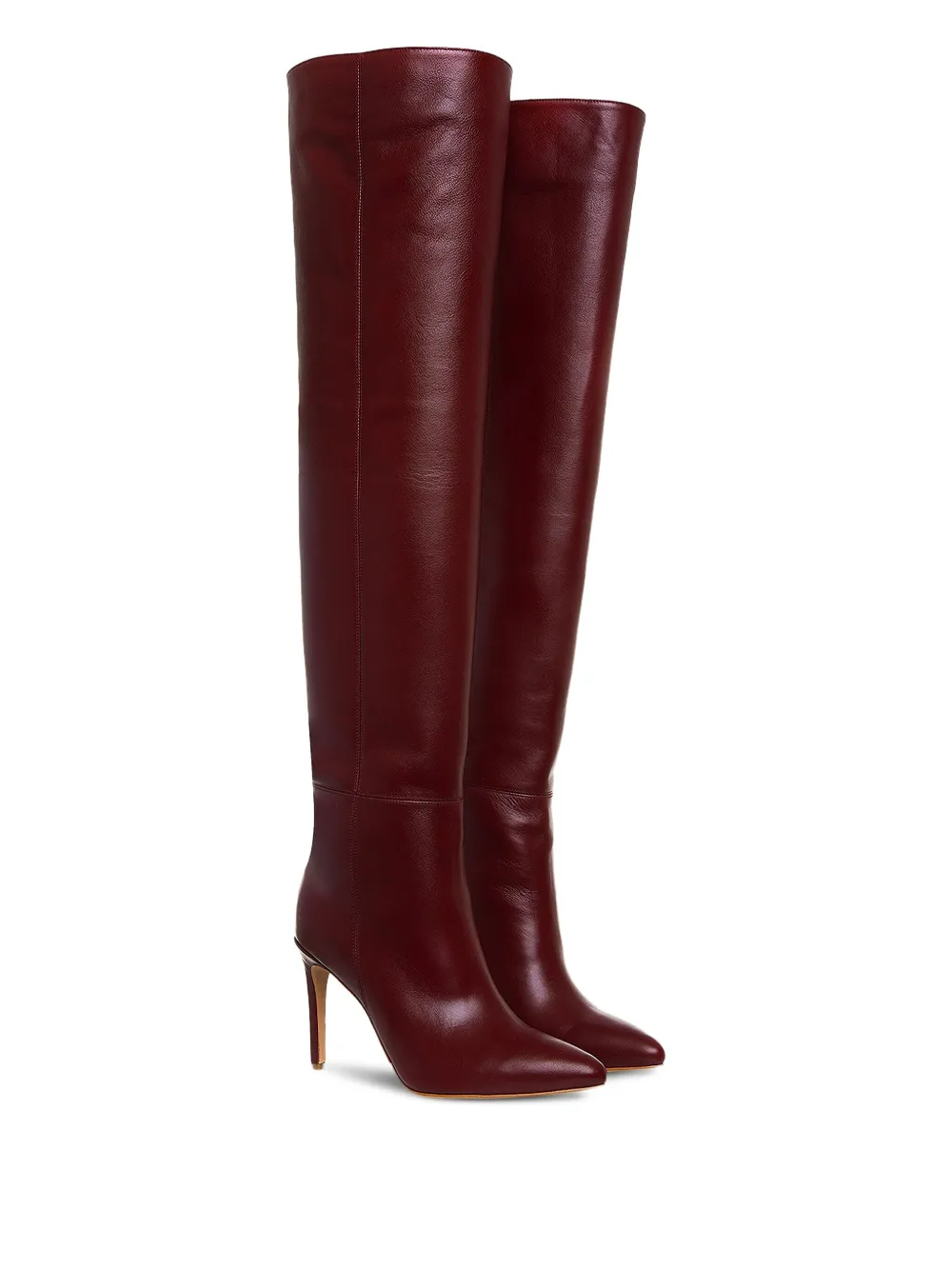  Ginissima 95mm Milana Thigh-high Boots - Red 