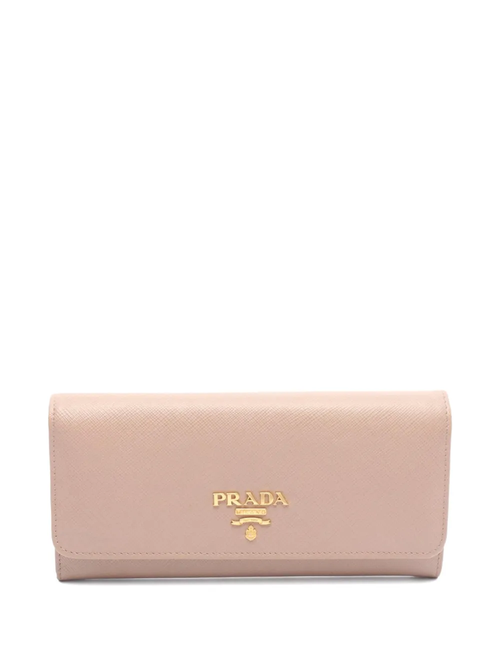 Prada Pre-Owned cartera Saffiano Multic Bifold Wallet 2010-2025 | marrón | Image 1