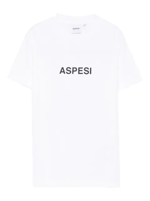 Aspesi Kids playera con logo estampado
