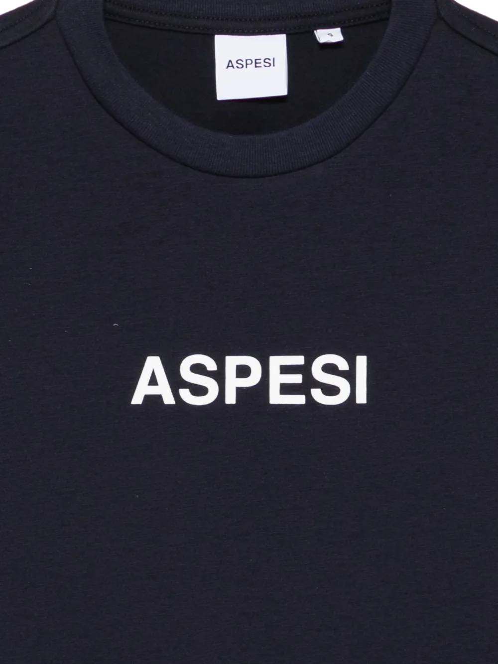 Aspesi Logo T-shirt In Blue
