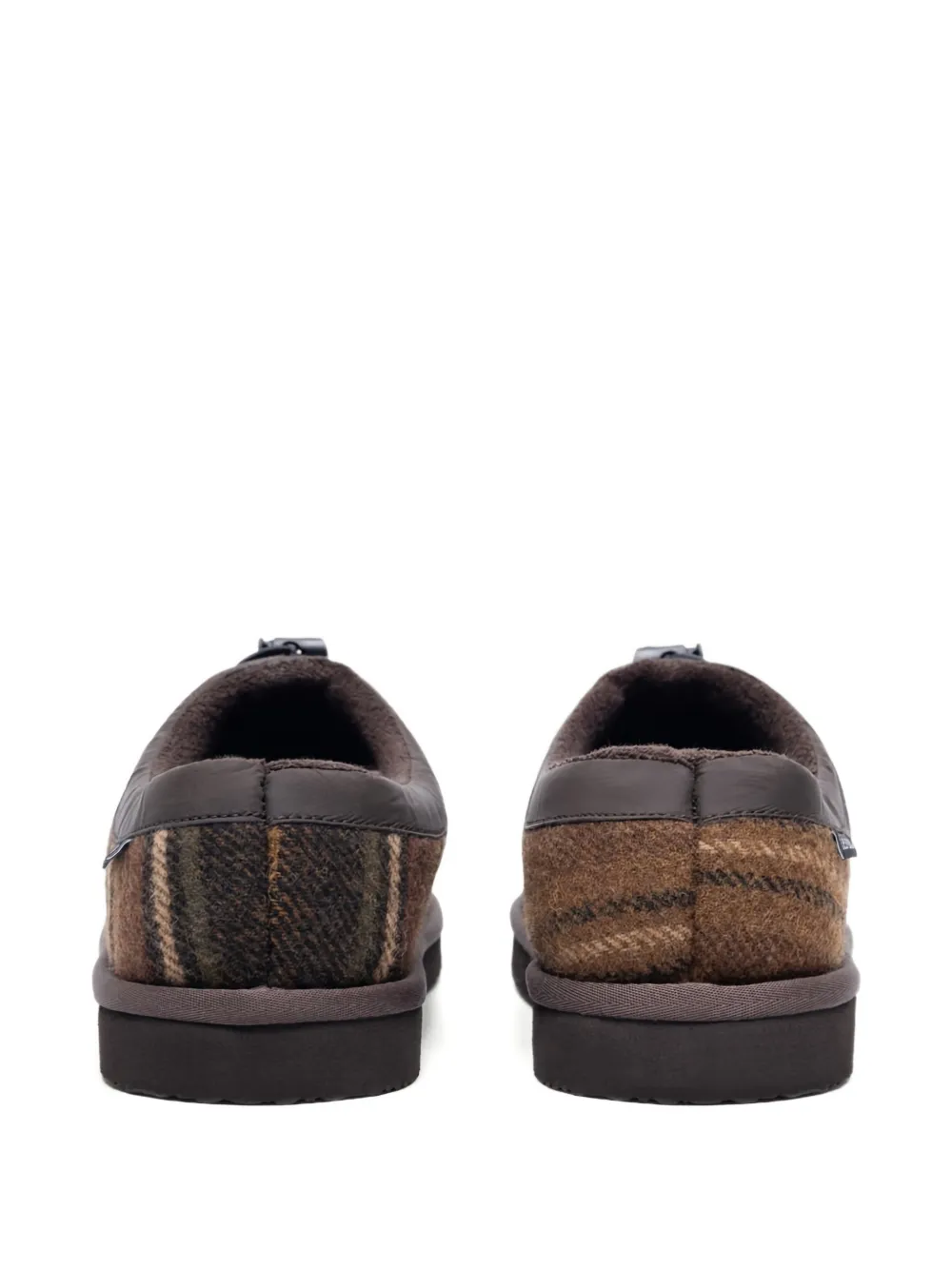 Les Deux Geruite slippers Bruin