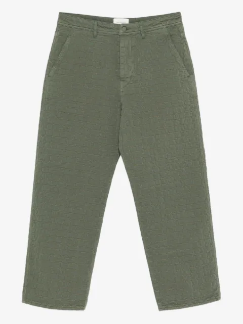 Craig Green circle-quilted trousers