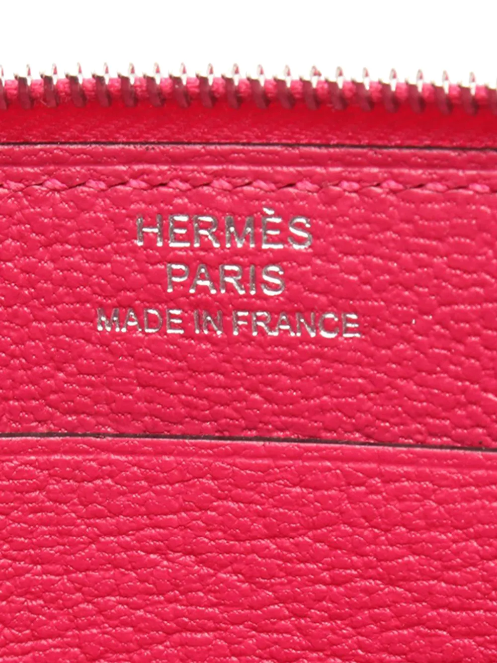 HERMES Pre-owned 2021 Evercolor Strap Gm Pouch In Pink