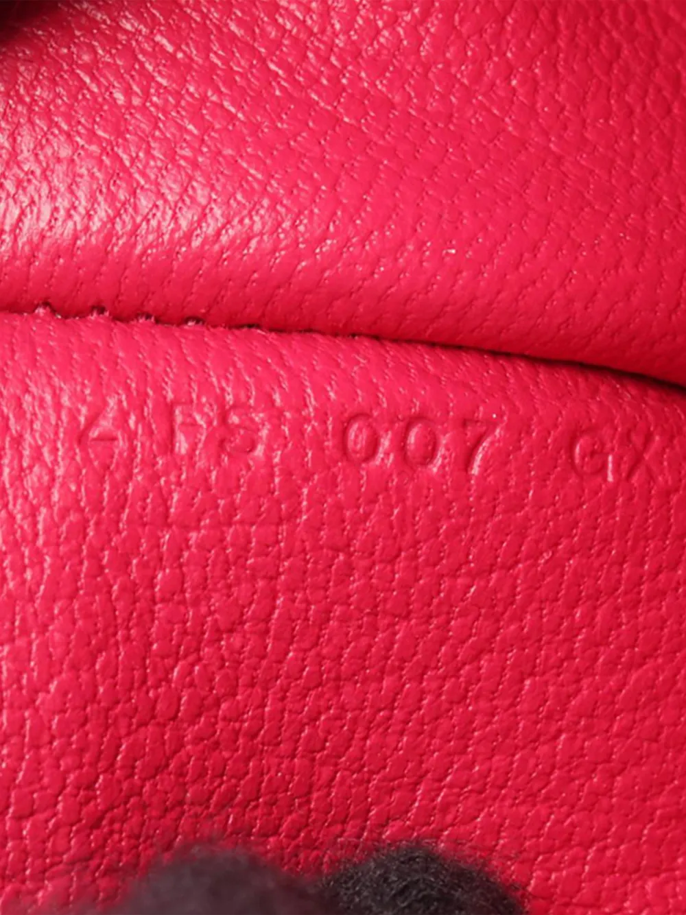 HERMES Pre-owned 2021 Evercolor Strap Gm Pouch In Pink
