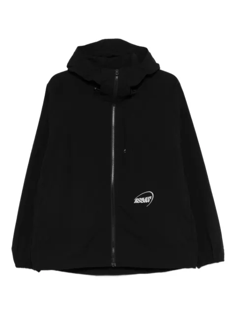 Boiler Room Packable hooded zip jacket