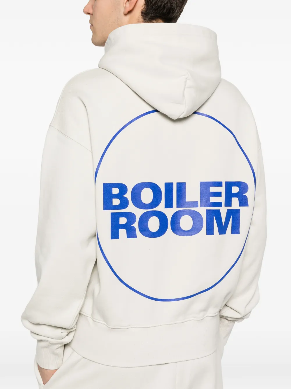 Boiler Room Core Long-sleeves Hoodie In Neutral