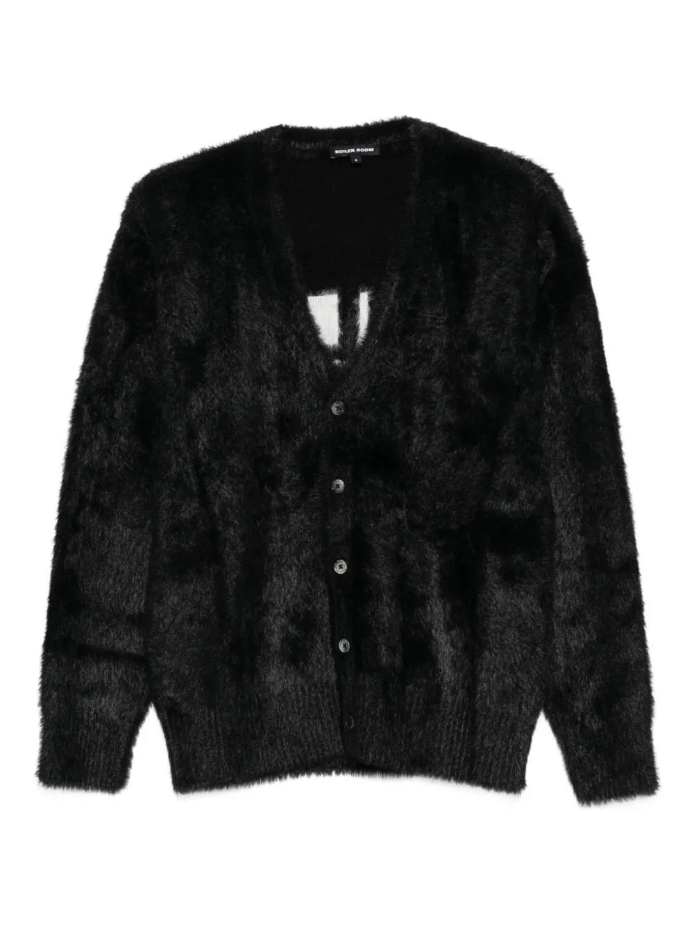 Boiler Room Hairy cardigan - Nero