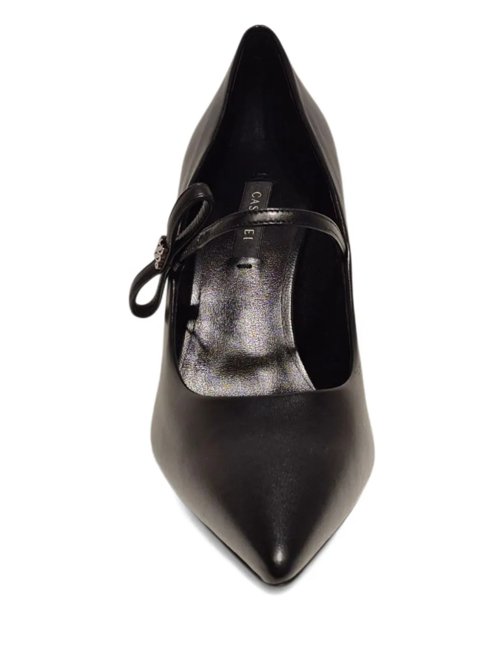 Casadei Julia Melody 80mm pumps verfraaid met strik Zwart