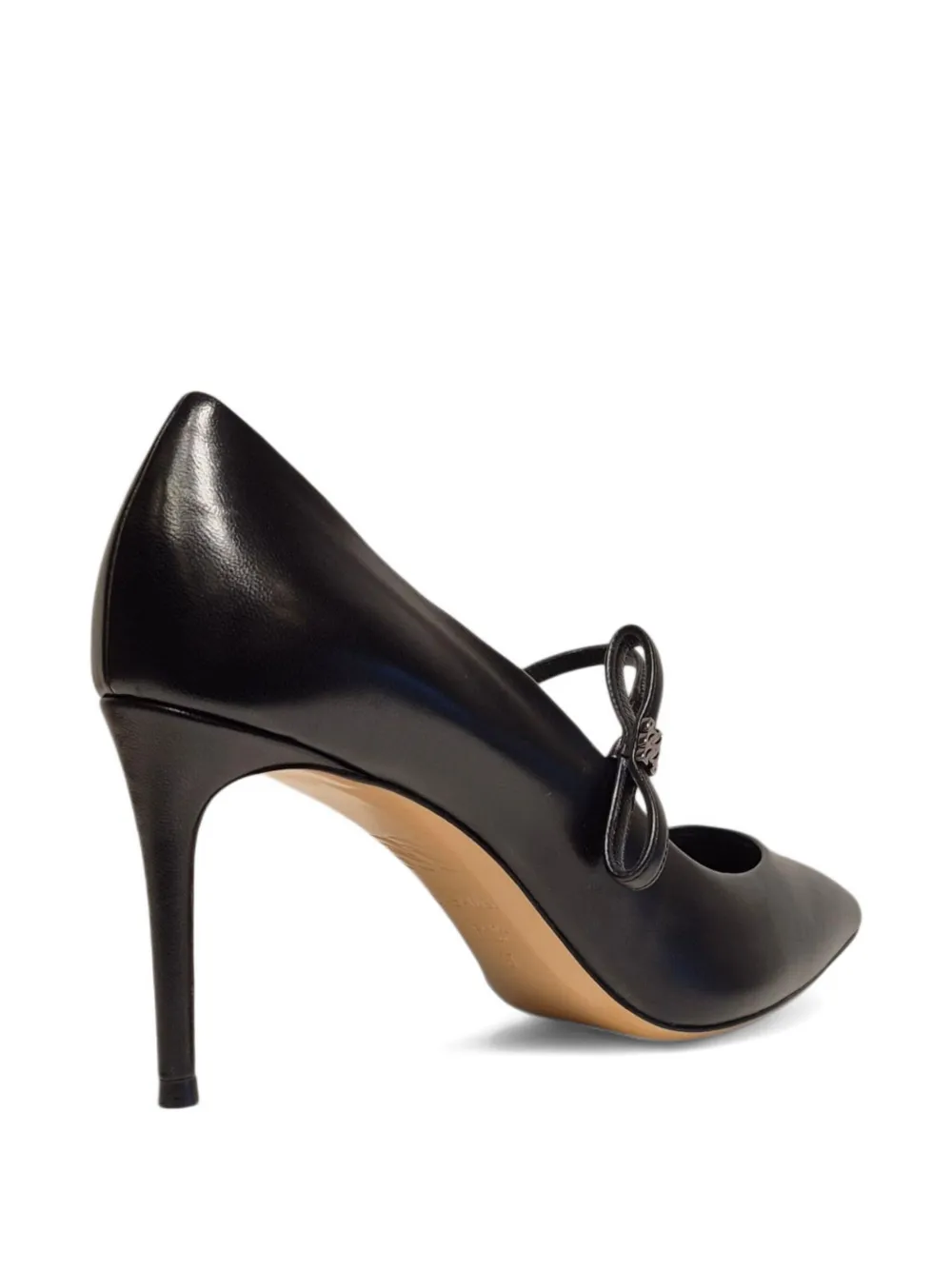 Casadei Julia Melody 80mm pumps verfraaid met strik Zwart