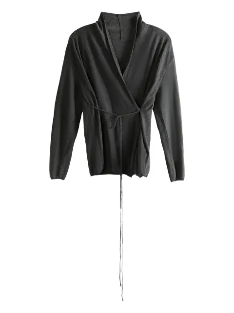 YANGKEHAN tie-waist wrap top