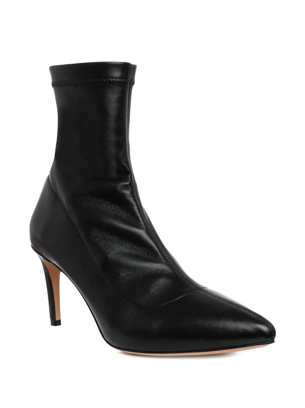 Ginissima Mia Pointed-toe Ankle Boots In Black