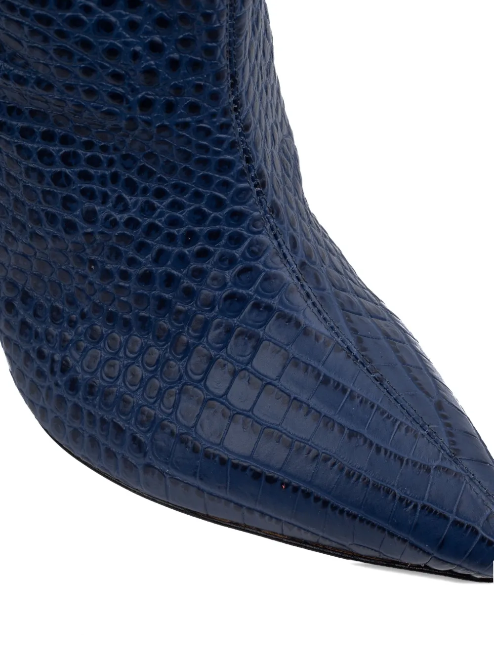 Ginissima 95mm Ilona Ankle Boots In Blue