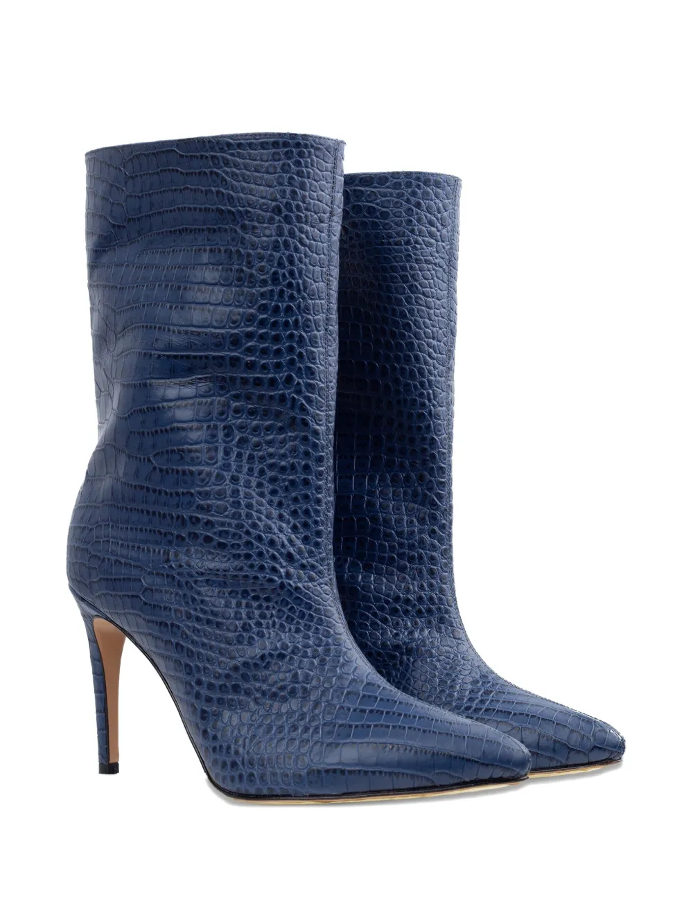 Ginissima 95mm Ilona Ankle Boots In Blue