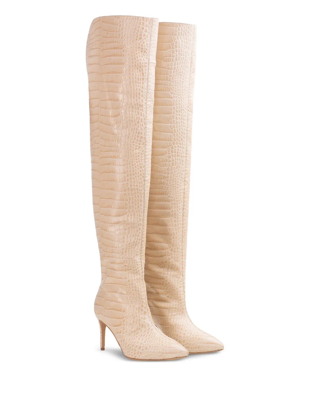 GINISSIMA botas Ilona con tacón de 80mm | Botas por encima de la rodilla | Image 2