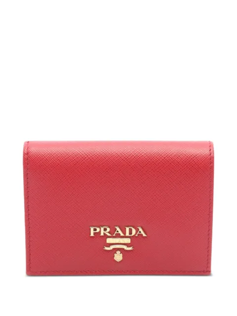 Prada Pre-Owned cartera Saffiano Wallet pequeña 2010-2025