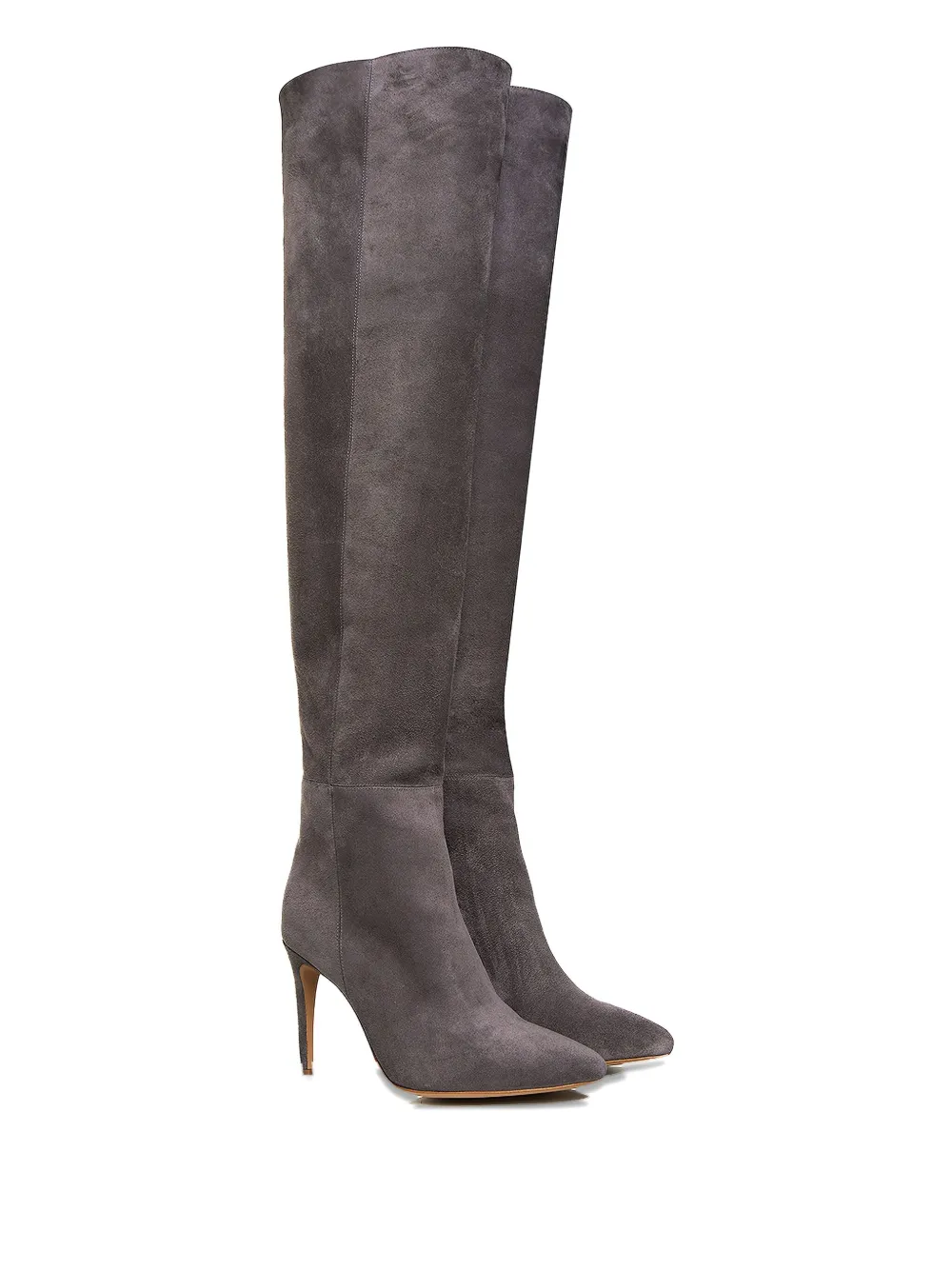 Ginissima 95mm Milana Thigh-high Boots In Brown