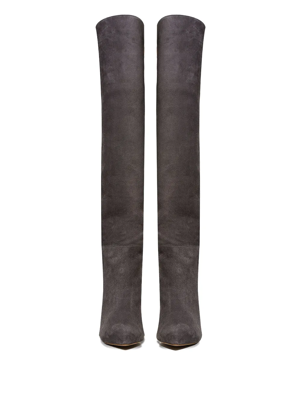 Ginissima 95mm Milana Thigh-high Boots In Brown