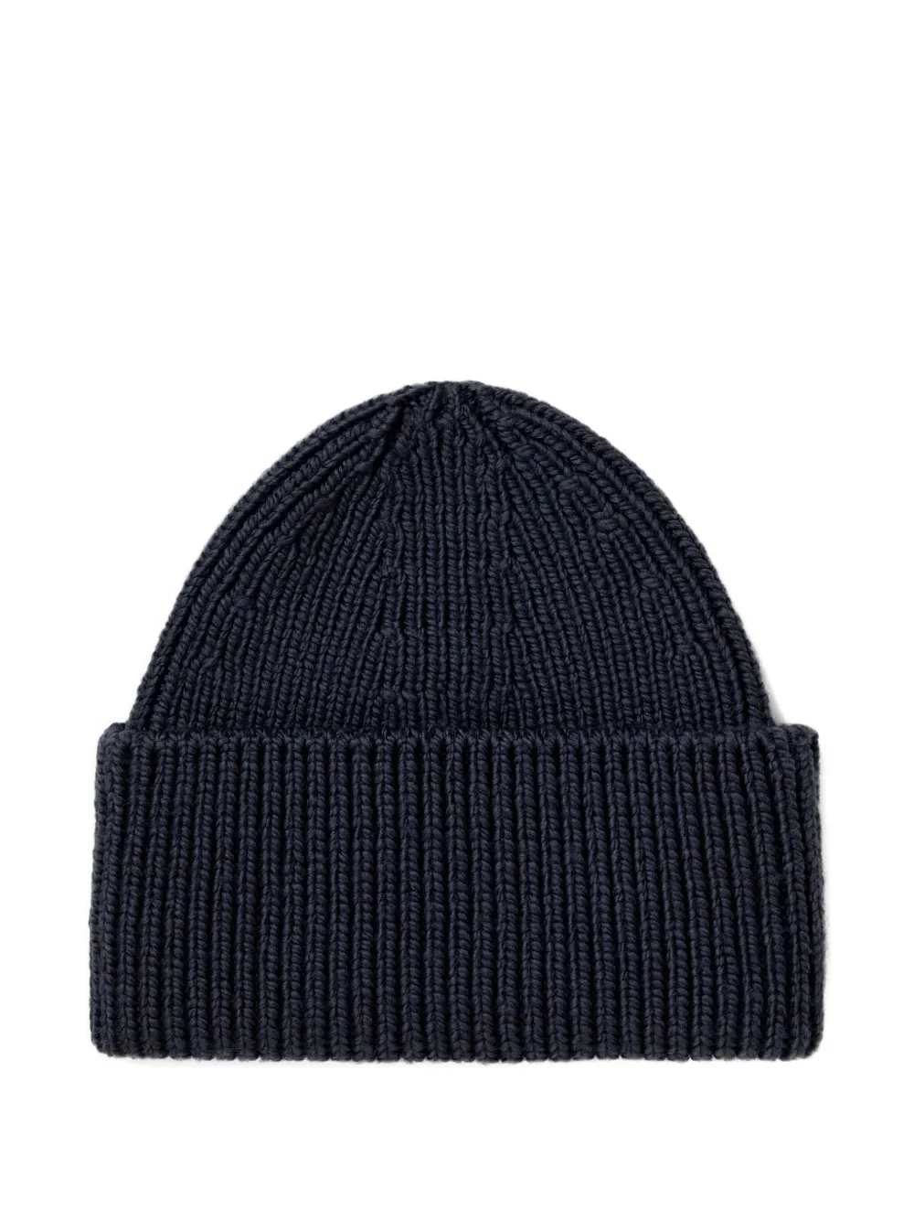 Fusalp tonal-logo wool beanie hat - Blauw
