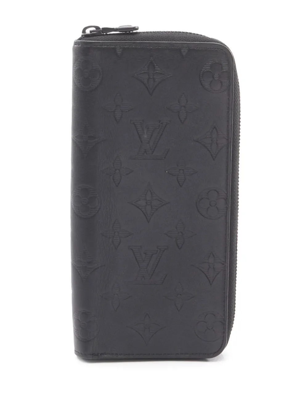 Louis Vuitton Pre-Owned Portafoglio in pelle Empreinte con monogramma e zip 2020 - Nero