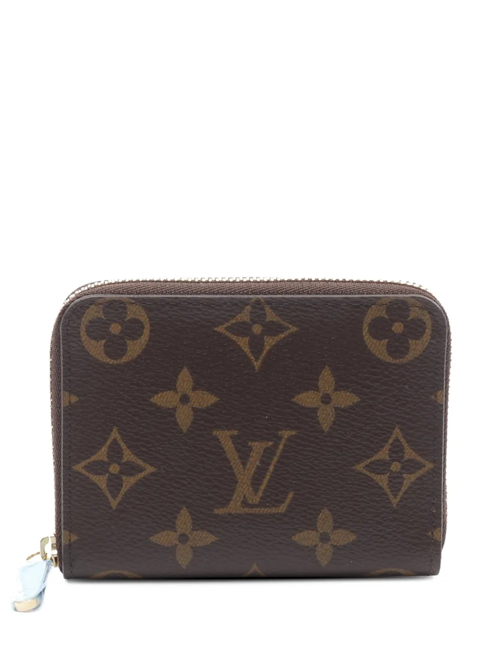 Louis Vuitton Pre-Owned 2012 Monogram Zippy Wallet coin pouch - ブラウン Louis Vuitton Pre-Owned 2012 Monogram Zippy Wallet coin pouch - ブラウン