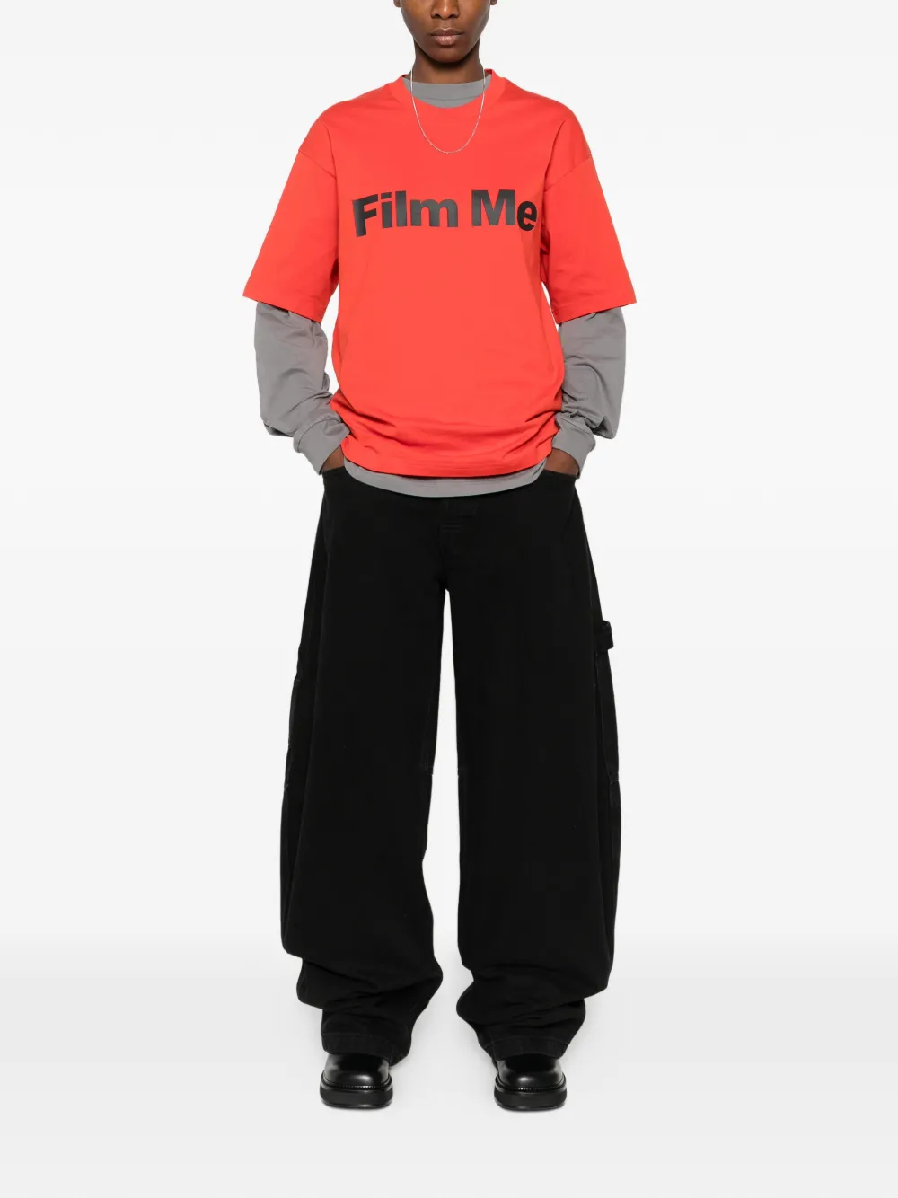 Boiler Room Film Me T-shirt In Red