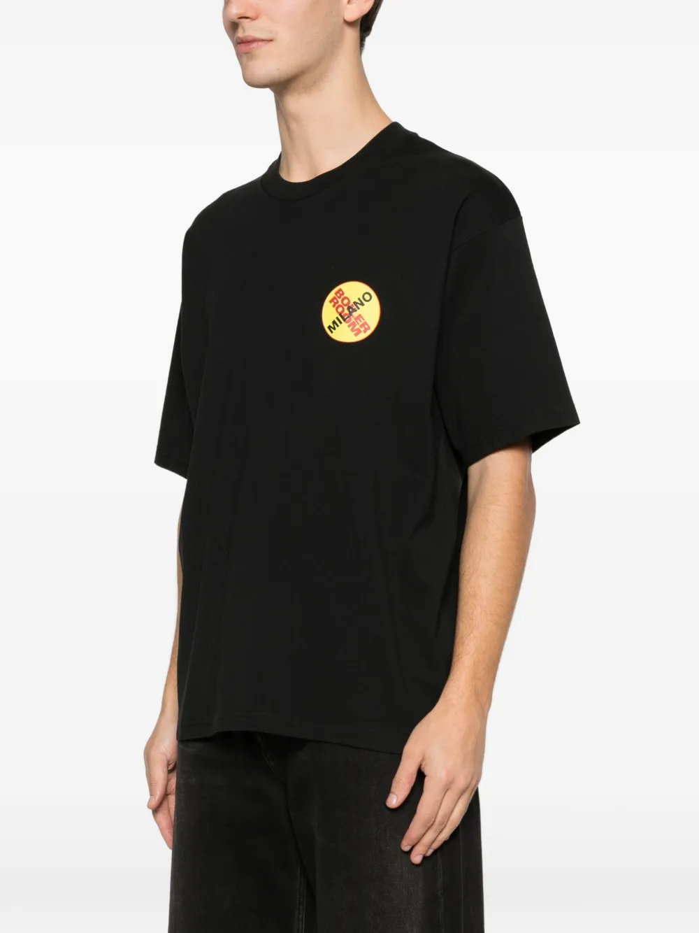 Boiler Room Milan City T-shirt In Black