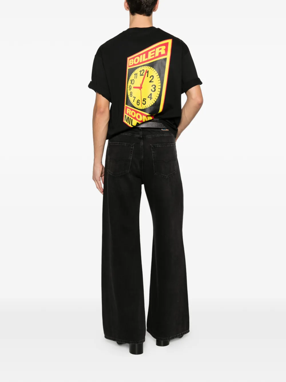 Boiler Room Milan City T-shirt In Black