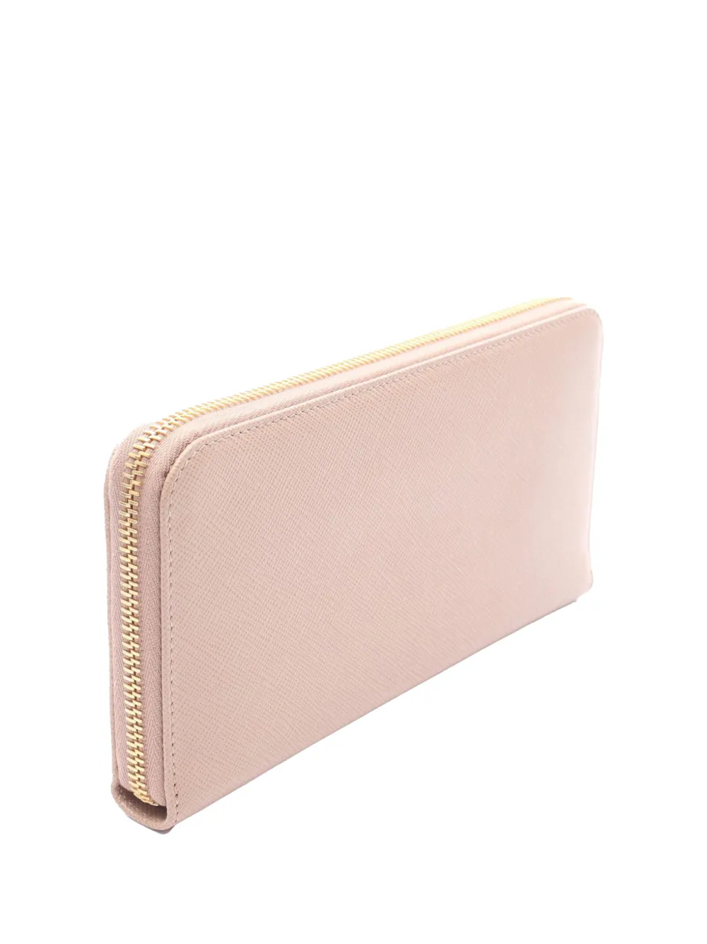 Prada Pre-Owned 2010-2025 Saffiano Triangle Zip Around Wallet long wallets | Image 2