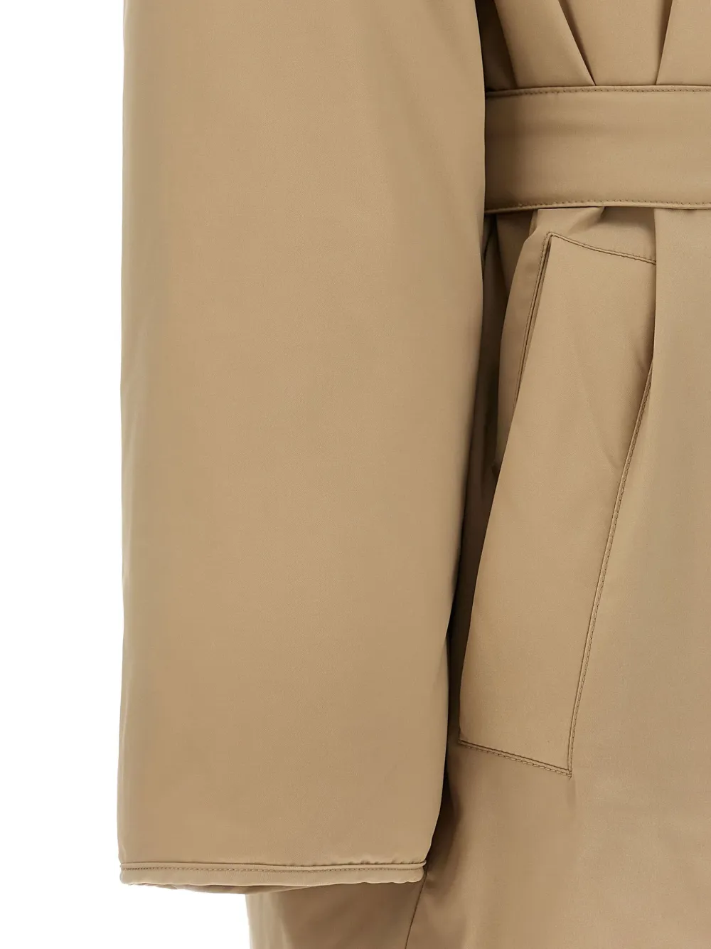 Weekend Max Mara Banfy Reversible Down Jacket In Neutral