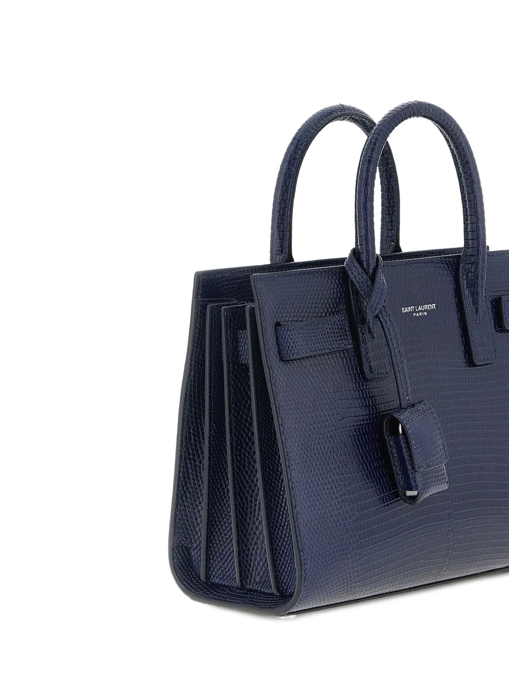 Saint Laurent Sac De Jour leren shopper Blauw