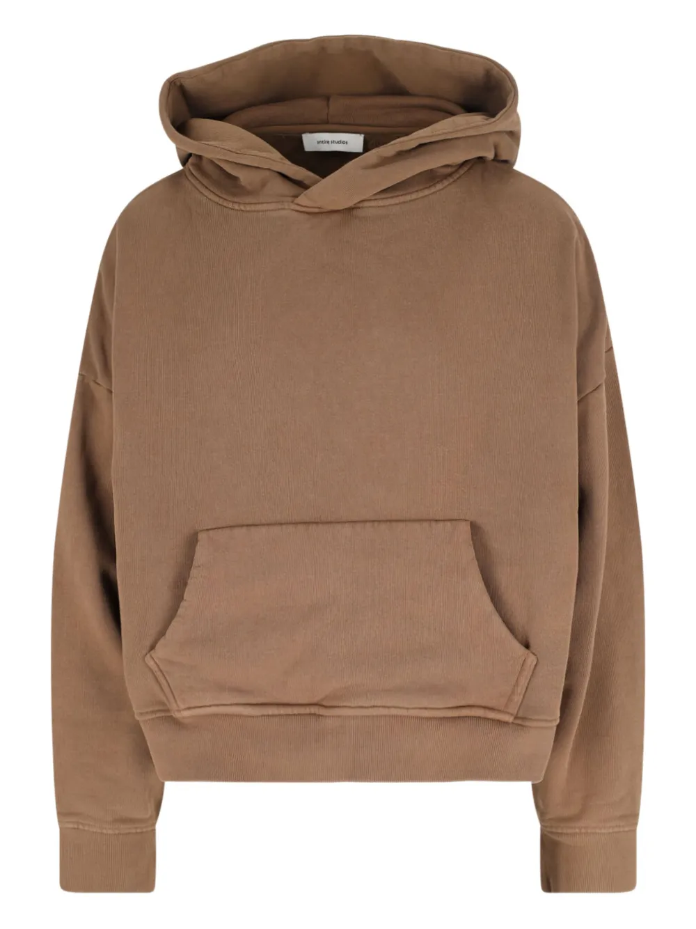 ENTIRE STUDIOS kangaroo-pocket hoodie | Brown | Image 1
