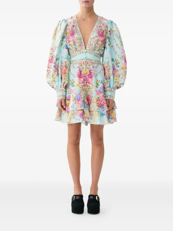knee length dresses for ladies Camilla Mini Dress – BOBBI ROCCO